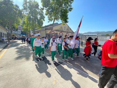 本校組織師生參加“第40屆公益金百萬行” - 2