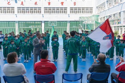 第47屆學界田徑比賽運動員授旗儀式(小學)(中學) - 2