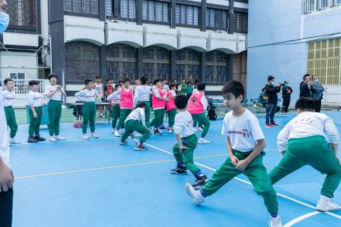 戰狼澳門職業籃球隊到校表演交流 - 3