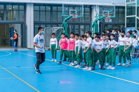 戰狼澳門職業籃球隊到校表演交流 - 6
