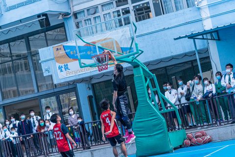 戰狼澳門職業籃球隊到校表演交流 - 8