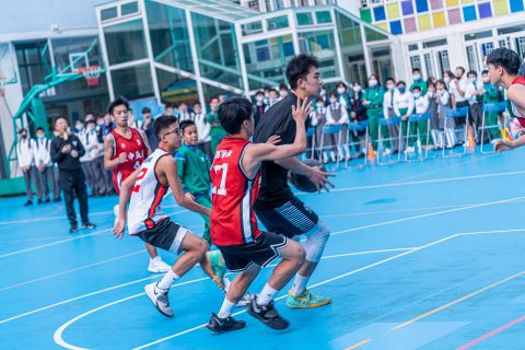 戰狼澳門職業籃球隊到校表演交流 - 9