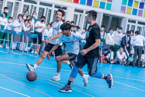 戰狼澳門職業籃球隊到校表演交流 - 11