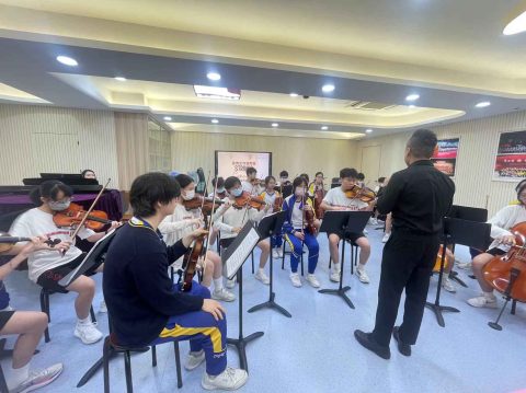 與菜農子弟學校進行弦樂交流 - 4