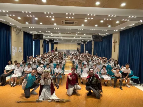 2024年度學校巡迴演出音樂劇《傳說‧三勇者》 - 2