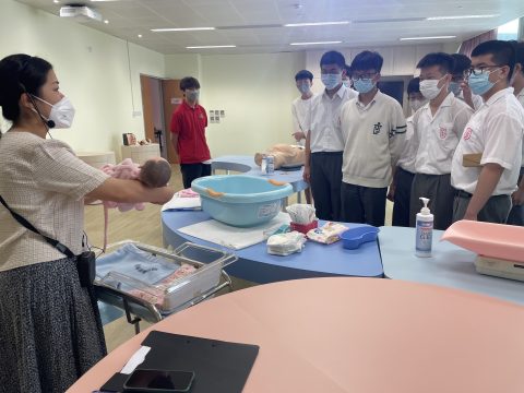 職業放大鏡---參訪鏡湖護理學院 - 7