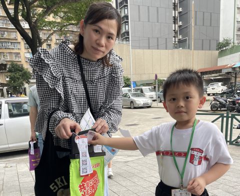 K3親子「澳門特殊奧運會賣旗日」 - 2