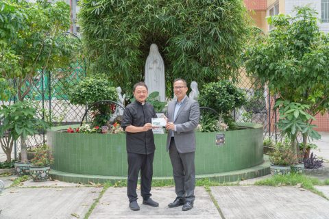 學生會校慶慈善藝墟善款捐贈與花地瑪聖母堂 - 5