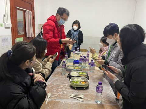 邀請小英學部的家長代表訪視學生午膳 - 1