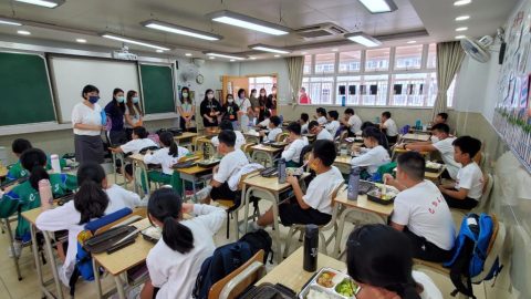 小學中文部家長代表訪視學生午膳 - 7