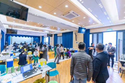 衛生局派員到本校舉辦疫苗接種專場 - 8