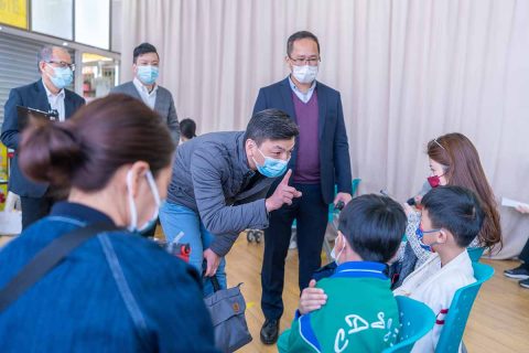 衛生局派員到本校舉辦疫苗接種專場 - 9