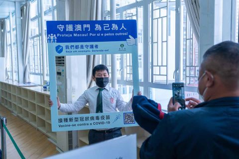 衛生局派員到本校舉辦疫苗接種專場 - 13