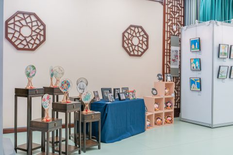 「馨雅相傳九十載」學生藝術作品展於家國情懷館展出 - 2