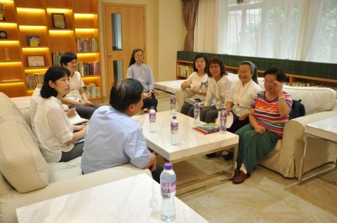 紀教授訪校開會 - 1