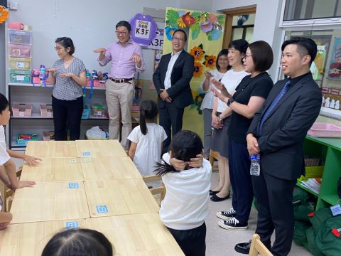 教區教委會及香港中文大學到訪本校 - 2