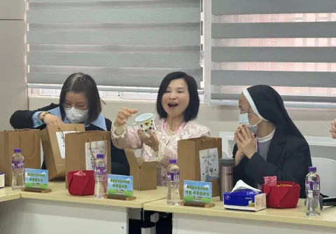 香港聖安當幼兒園到本校參訪交流 - 1