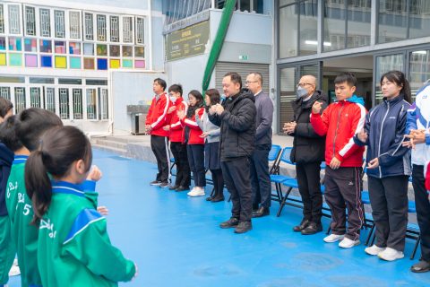 學界田徑隊授旗儀式 - 3