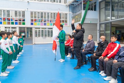 學界田徑隊授旗儀式 - 5