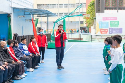 學界田徑隊授旗儀式 - 7