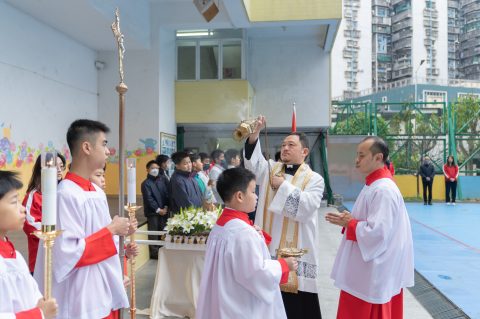 慶祝94周年校慶彌撒－大聖若瑟像出遊 - 6