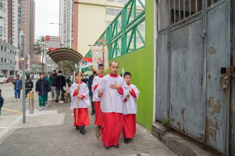 慶祝94周年校慶彌撒－大聖若瑟像出遊 - 8