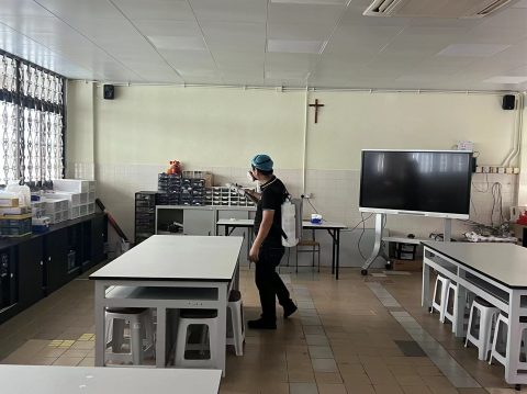 學校滅蚊行動完成！齊齊打造健康校園！ - 2