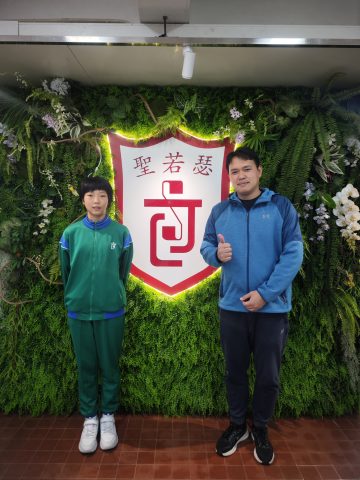 林嘉兒同學代表澳門出戰U15世界中學生運動會 黃校長、黎主任賽前鼓勵送行 - 2