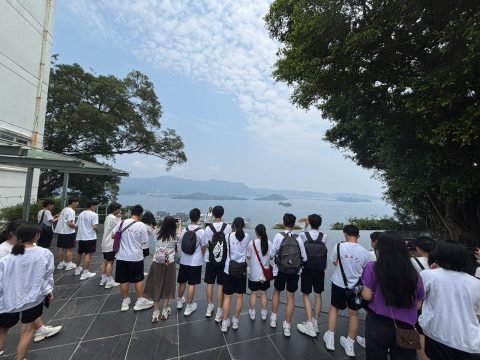 聖五師生到香港拜訪大學-中學 - 5