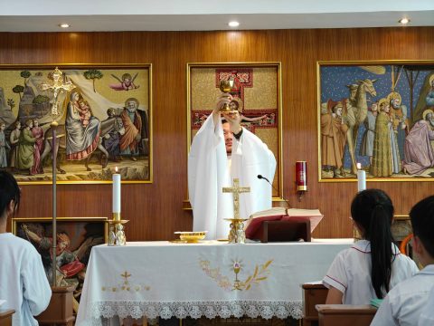 9月30日是本學年首次午間彌撒 - 4