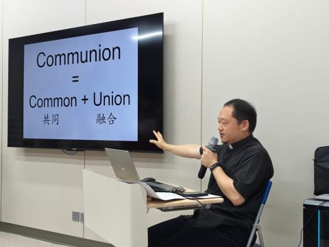 9月30日是本學年首次午間彌撒 - 10