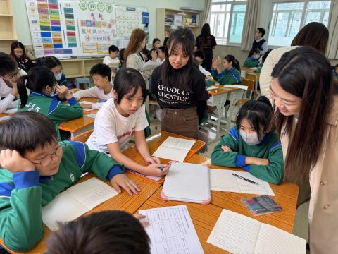 小學英文部日與聖若瑟大學舉辦了課堂觀摩交流活動 - 4