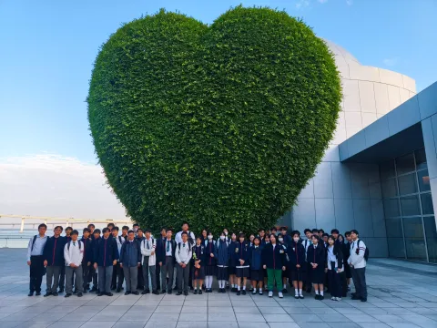 參加金融業生涯規劃講座-中學