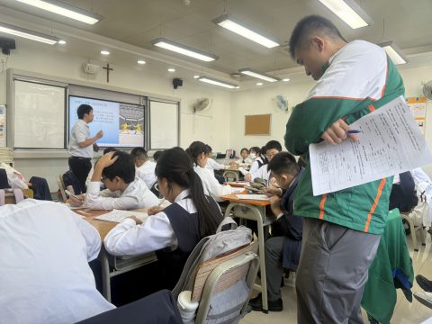 聖若瑟教區中學第五校與第三校開展「聯校觀課」計劃  - 8