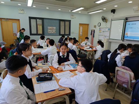 聖若瑟教區中學第五校與第三校開展「聯校觀課」計劃  - 16