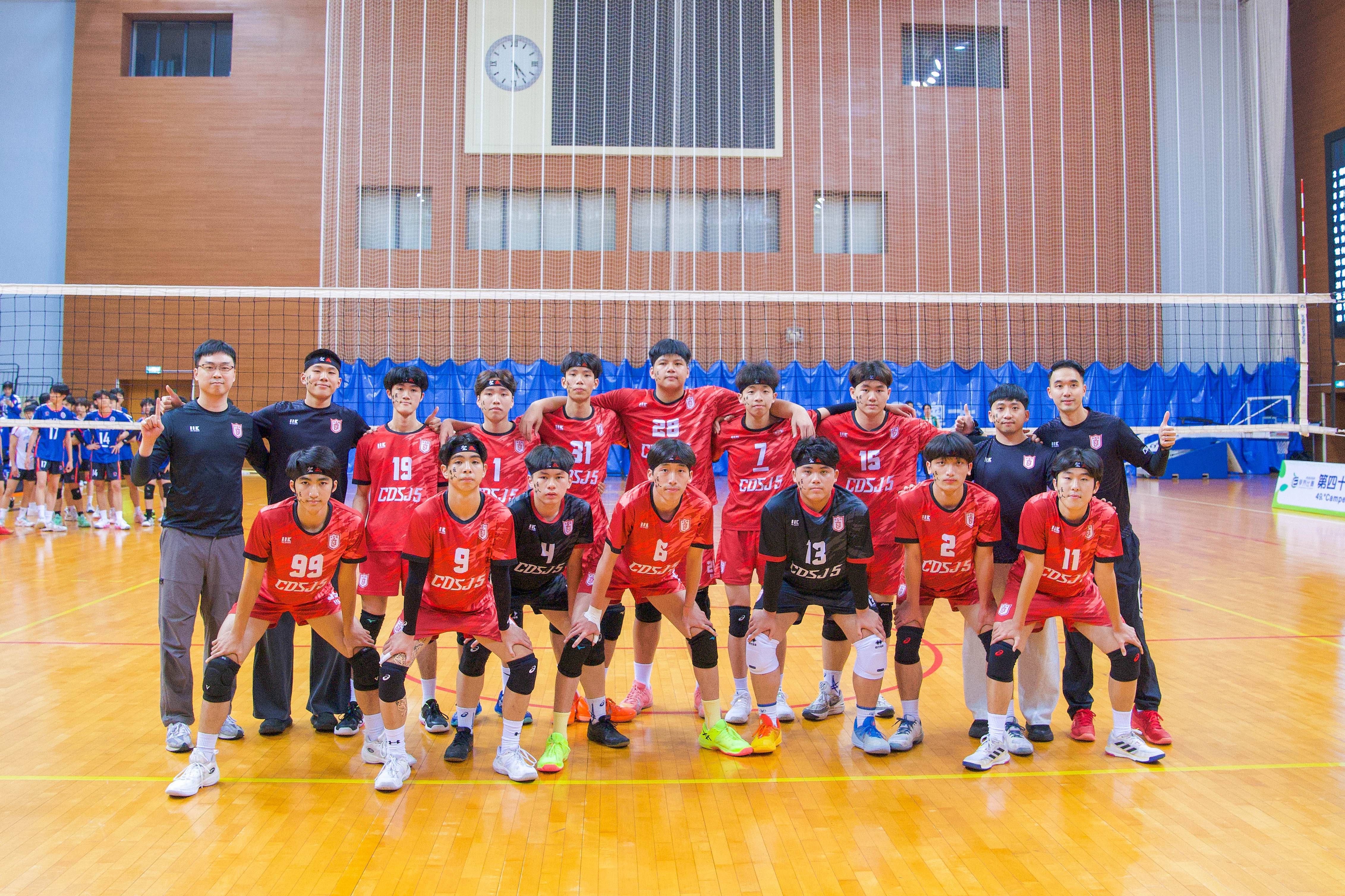 我校男排A組直落三局，重奪學界冠軍！ - 1