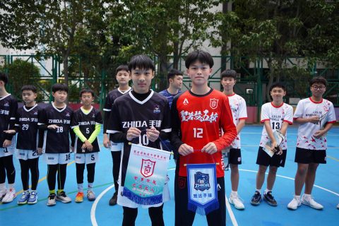 青島致達手球俱樂部與我校手球隊進行友誼賽 - 8