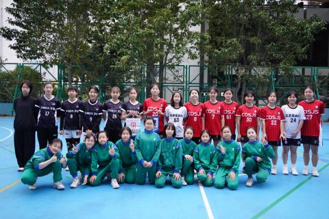 青島致達手球俱樂部與我校手球隊進行友誼賽 - 10