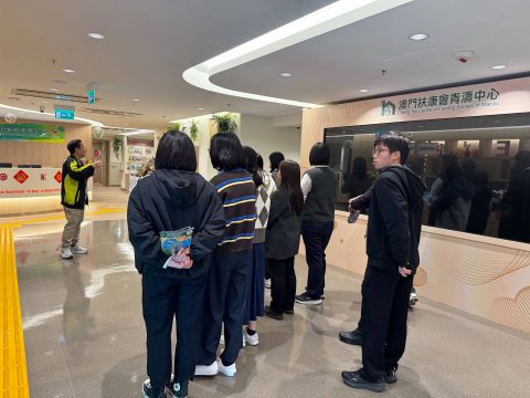 本校學生支援組參訪青濤中心 - 2