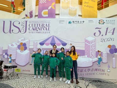 本校於聖若瑟大學國際文化嘉年華設立攤位 - 15