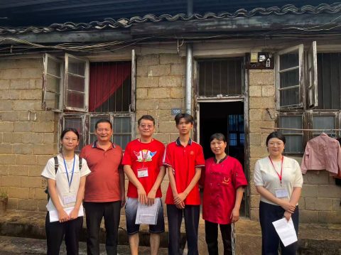 湖南省江永縣助學探訪學生交流 - 1