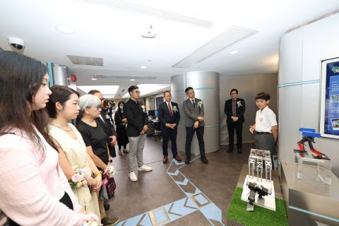 聖五藝術作品、智慧教學及科技教育成果展揭幕 - 7