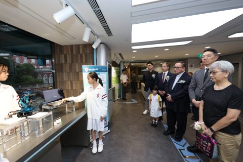 聖五藝術作品、智慧教學及科技教育成果展揭幕 - 17