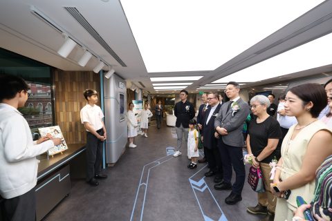 聖五藝術作品、智慧教學及科技教育成果展揭幕 - 15