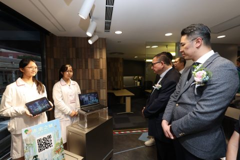 聖五藝術作品、智慧教學及科技教育成果展揭幕 - 12