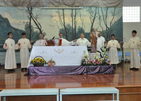 校慶彌撒暨祝聖新禮堂及新教導處 - 2