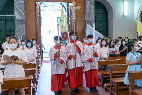 天主教澳門教區2020-2021年度敎區學校開學感恩祭 - 2