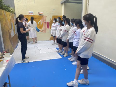 天主教澳門教區青年中心開幕繪畫牆壁活動 - 2