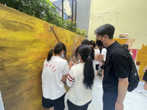 天主教澳門教區青年中心開幕繪畫牆壁活動 - 5
