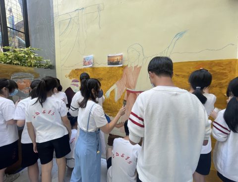 天主教澳門教區青年中心開幕繪畫牆壁活動 - 8